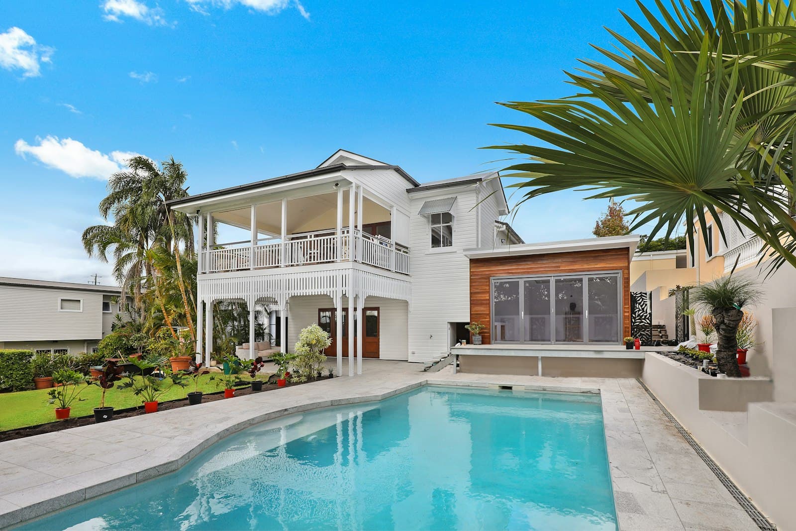 Luxury Florida coastal home exterior